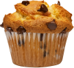 Chocolate chip muffin